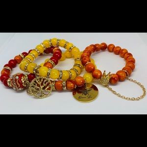 Handmade Bracelet- Shes Ready for Fall